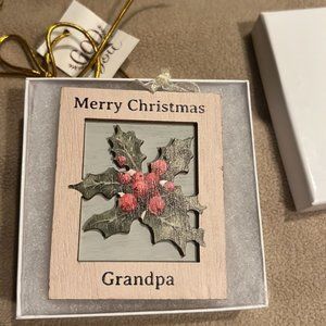 Merry Christmas Grandma snowman ornament from Christian store Brand New